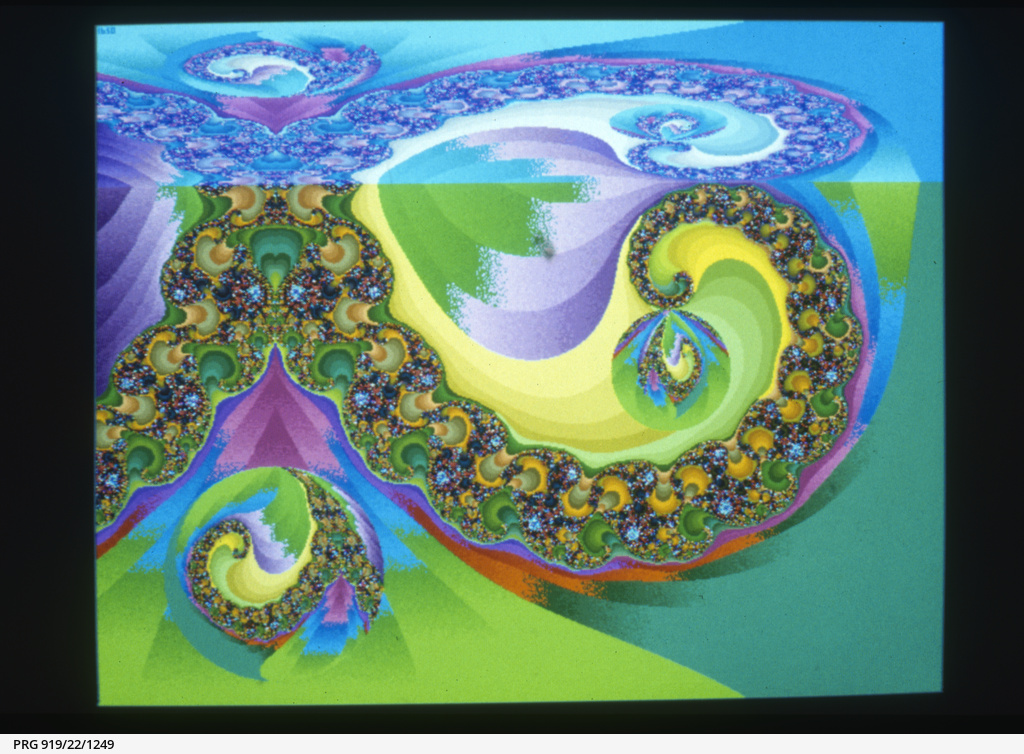 Sets of colour transparencies of computer graphics, arranged ...