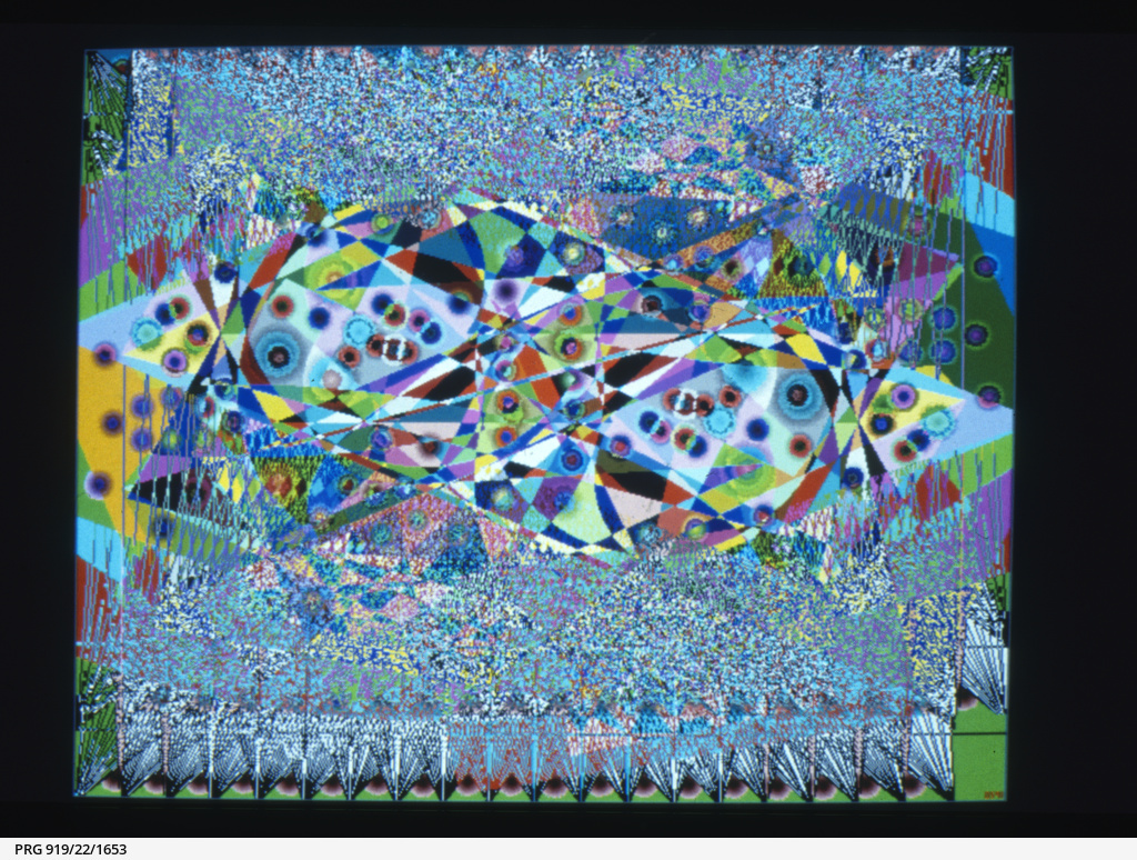 Sets of colour transparencies of computer graphics, arranged ...