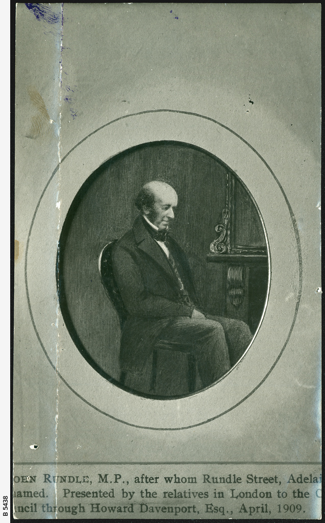 Who Was Rundle John Rundle M.P. • Photograph • State Library of South Australia