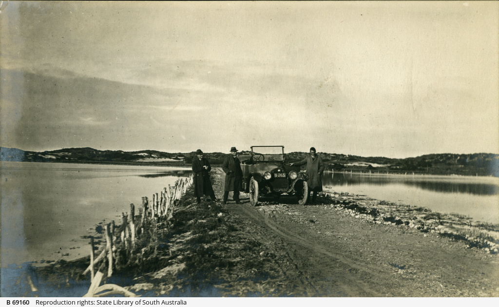 Causeway at the Coorong