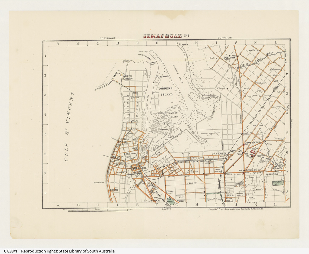 Topographic maps of South Australia [cartographic material] / by W.H ...